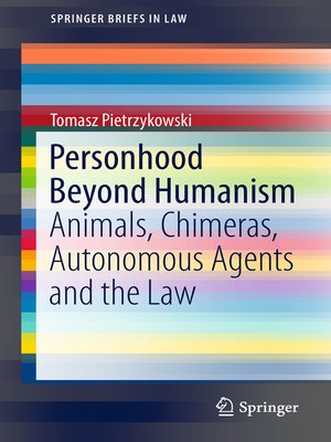 cover image of Personhood Beyond Humanism
